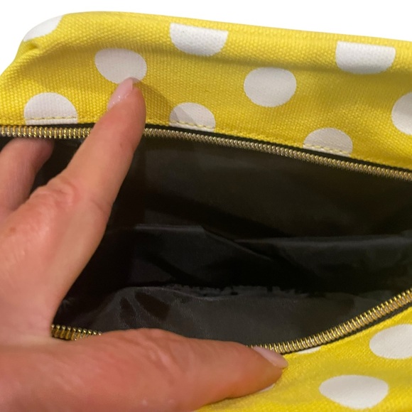 Marc Jacobs Yellow Polka Dot Pouch - Picture 3 of 5